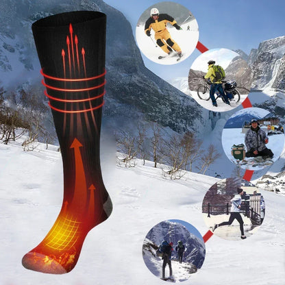 Skanto | Thermavolt Heated Socks | 3 Heat Settings | With Power Bank | Winter Warm Unisex Socks for Outdoors & Travel