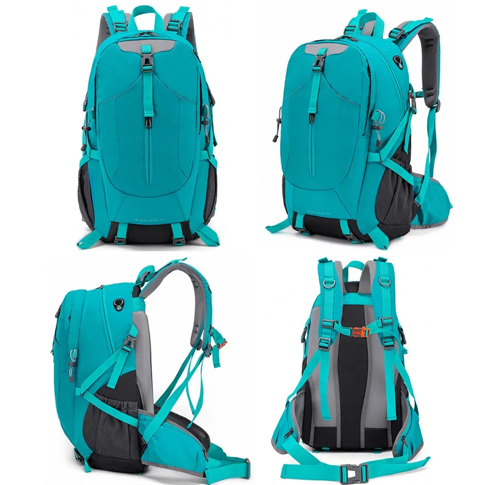 Karnz | Travel backpack TrekVault 40 | 40 L outdoor backpack with rain cover | For hiking, travel & everyday life | 31 × 20 × 52 cm