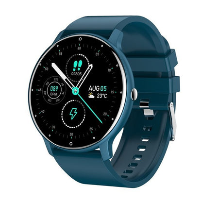 Skanto | PulseTrack Slim Smartwatch – Waterproof, Health Monitoring & Full-Touchscreen