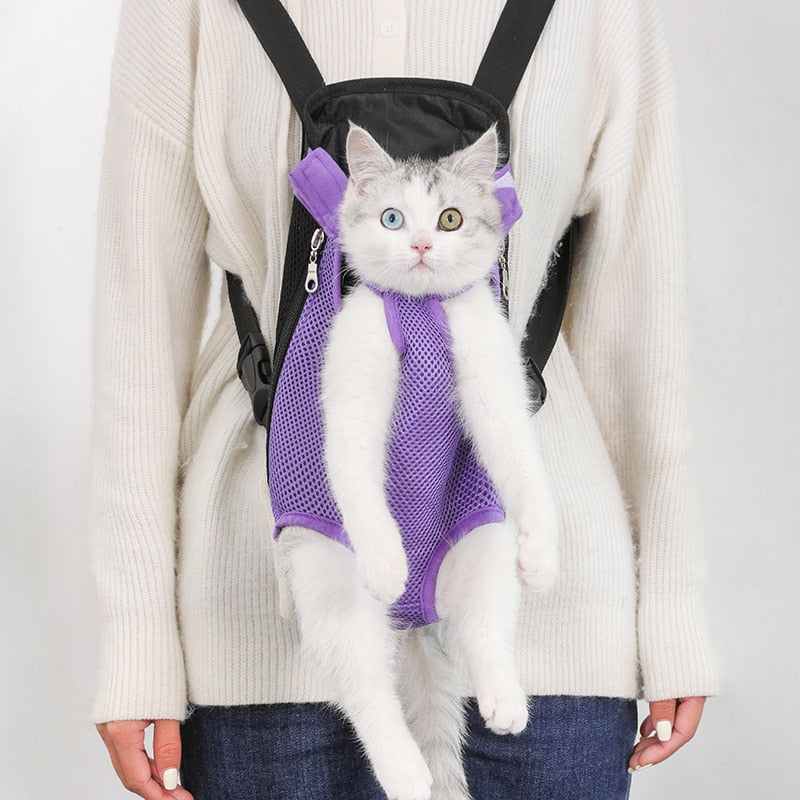 Skanto | Breathable Mesh Pet Travel Backpack