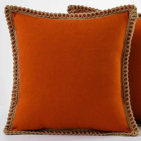 Skanto | Colorful French-Style Decorative Polyester Pillow Cover