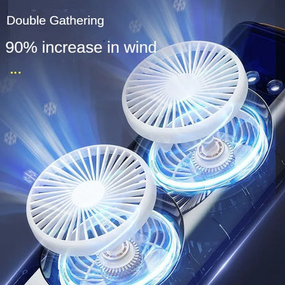 Brehn | Portable Dual Fan Cooling Spray Air Conditioner