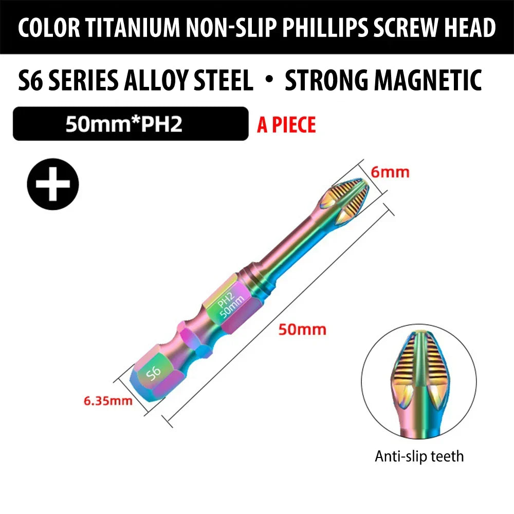 BowLift | Magnetic Titanium Impact Anti-Slip Screw Head