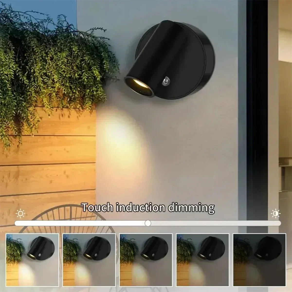 Magnetic Rechargeable LED Wall Spotlight