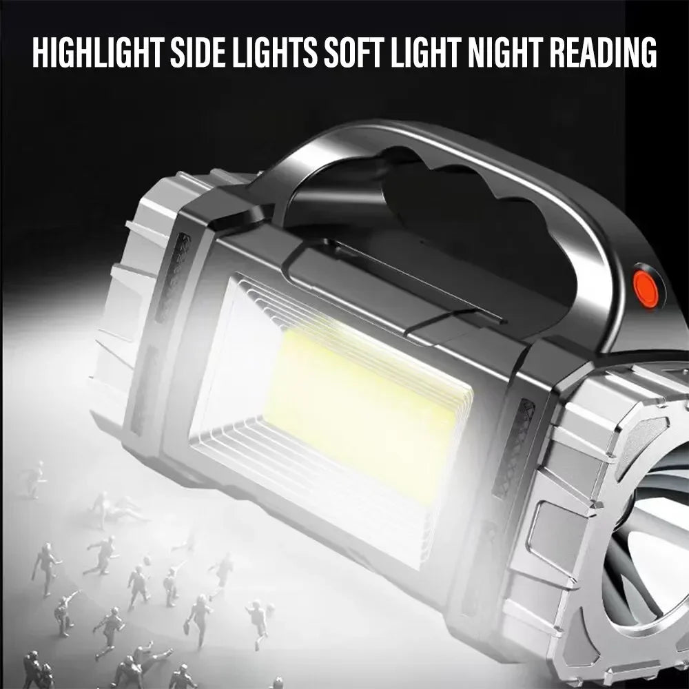 Skanto | Solar Power Bank with Flashlight – All-in-One Emergency Power