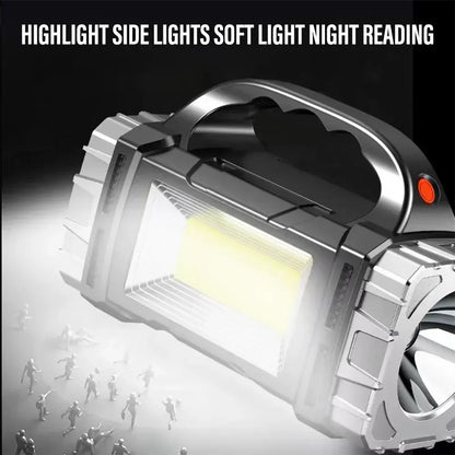 Skanto | Solar Power Bank with Flashlight – All-in-One Emergency Power