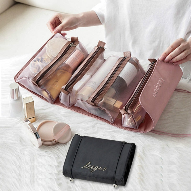 BowLift | Foldable Detachable Mesh Cosmetic Travel Bag