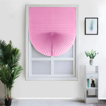 Skanto | Self-Adhesive Blackout Blind – Fleece Fabric Roller Blind for Partial Blackout in Living Room, Bedroom, and Bathroom