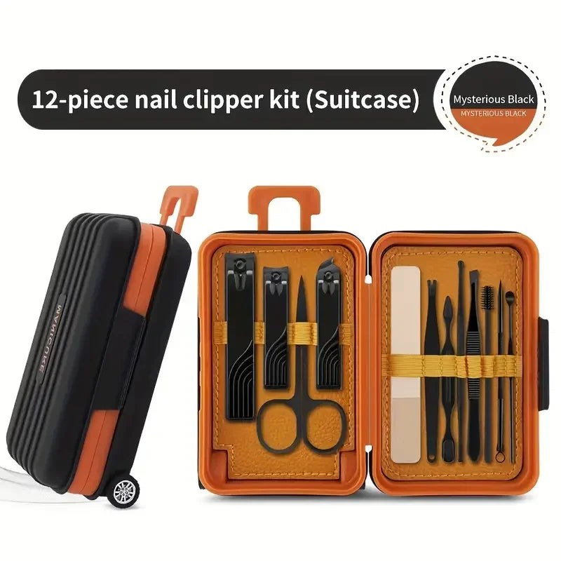 Skanto | 2023 New Anti-Splash Nail Clipper - Large Easy Nail Trimmer for Thick and Hard Nails, Household Items