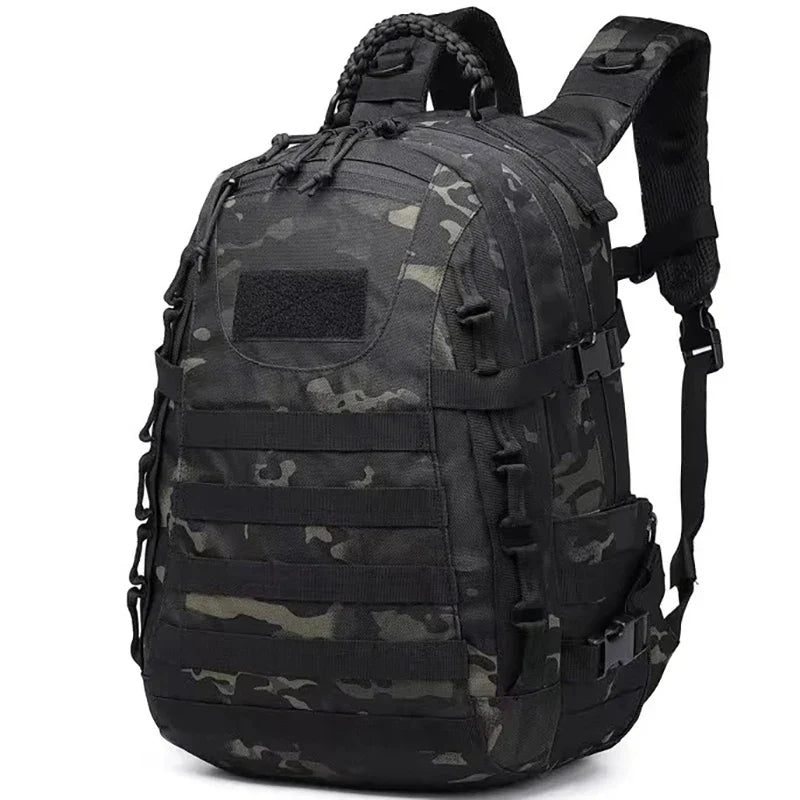 BowLift | TrekNexus 35 L Hiking Backpack Men | Tactical Trekking Backpack 48 × 33 × 22 cm | Outdoor Camping, Fishing, Hunting & Sports with MOLLE System