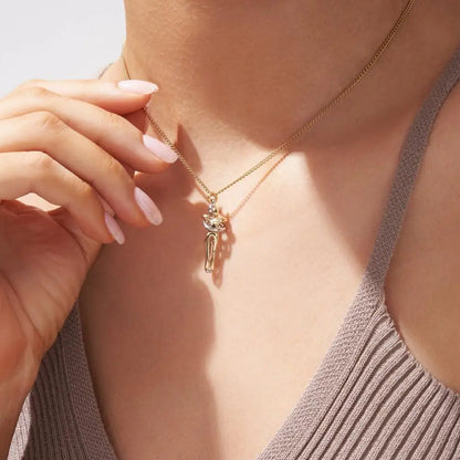 BowLift | Love Forever Hug Cute Couple Necklace