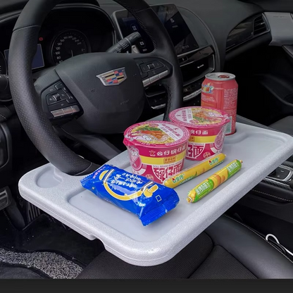 BowLift | Portable Car Laptop Computer Desk – Steering Wheel Dining Table & Workstation Tray