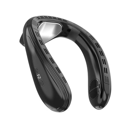 Portable Neck Fan 5200mAh – Rechargeable Portable Semiconductor Cooling Fan, Personal Portable Neck Air Conditioner | Karnz