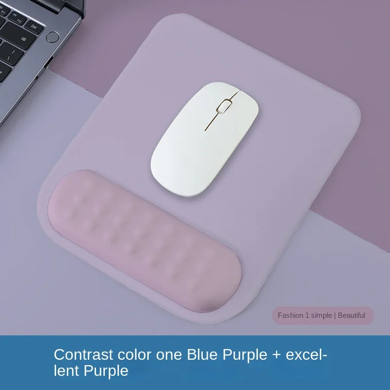 BowLift | Palmira Mouse Pad | Ergonomic & Stylish | Memory Foam Comfort | Non-Slip & Decorative