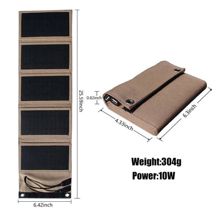 Skanto | Portable Solar Panel USB Power Bank