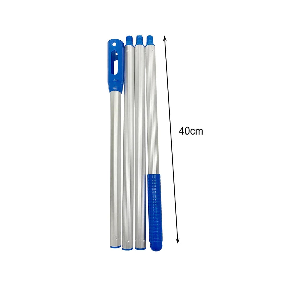 BowLift | Pool skimmer AquaFlex | Telescopic pole & fine mesh net | For leaves & dirt | Extra large catch area
