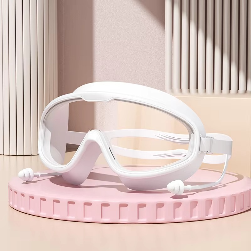 Adult swimming goggles with anti-fog coating – Stylish, UV-protective swimwear with a leak-proof fit