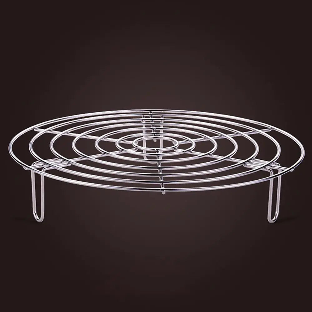 Skanto | 304 Stainless Steel Kitchen Steamer Rack - Durable Pot Steaming Trivet for Cookware