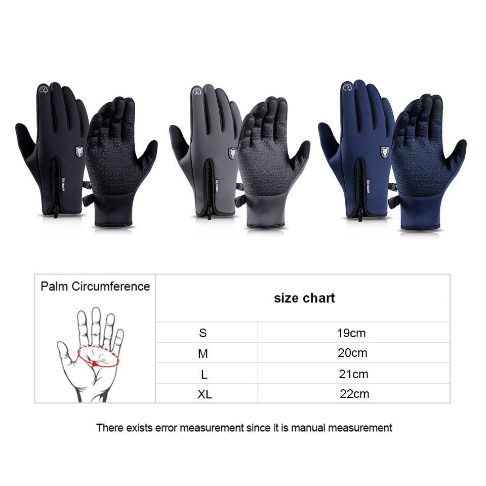 BowLift | Winter Waterproof Thermal Touchscreen Gloves
