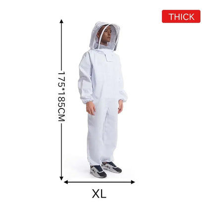 Skanto | Professional Full Body Beekeeping Suit with Veil - Unisex Kids Beekeeping Clothing