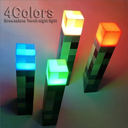 Skanto | Brownstone Torch Lamp