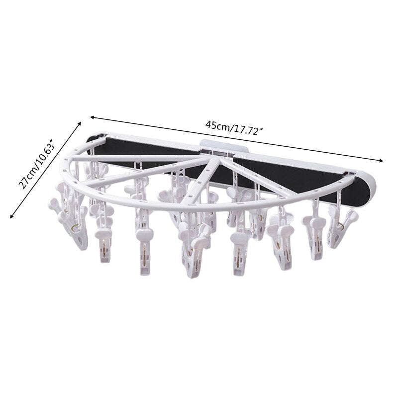 BowLift | Wall-Mounted Foldable Socks Drying Rack