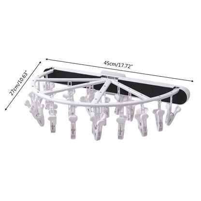 BowLift | Wall-Mounted Foldable Socks Drying Rack