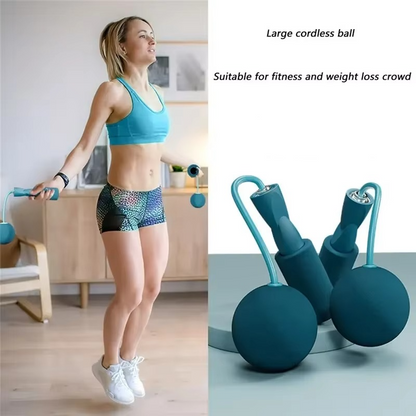 BowLift | Cordless Weighted Jump Rope for Speed Training and Full Body Workouts
