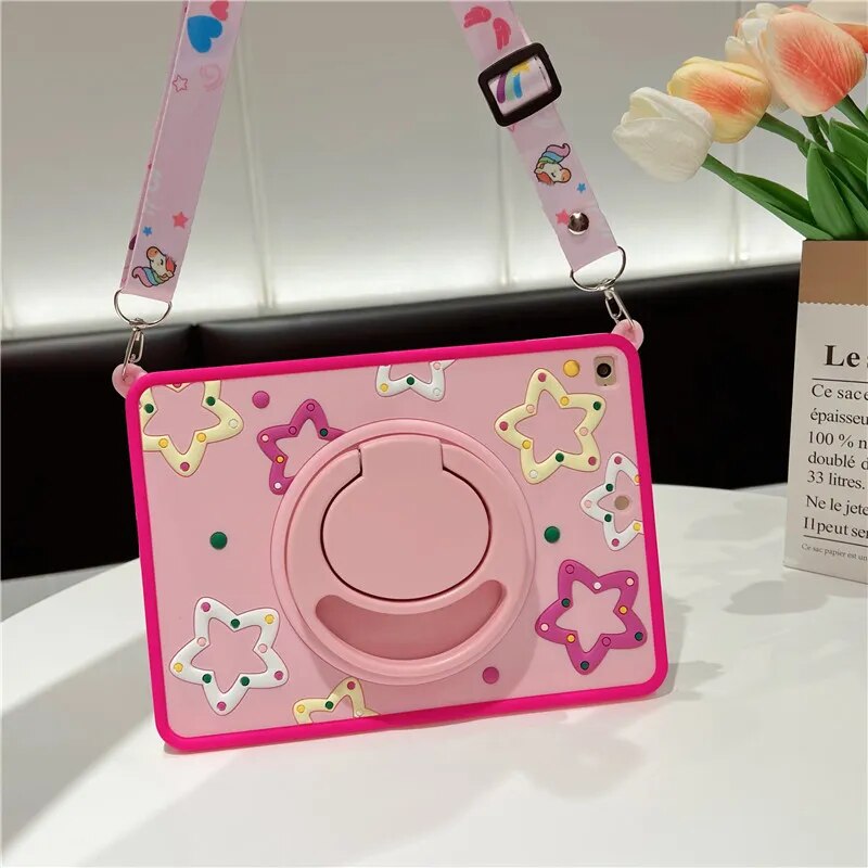BowLift | Star Cartoon Kids Flexible iPad Case Stand