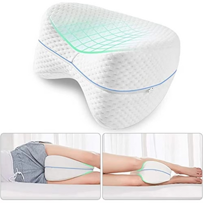 Skanto | Orthopedic Memory Foam Leg Pillow for Sciatica and Pain Relief