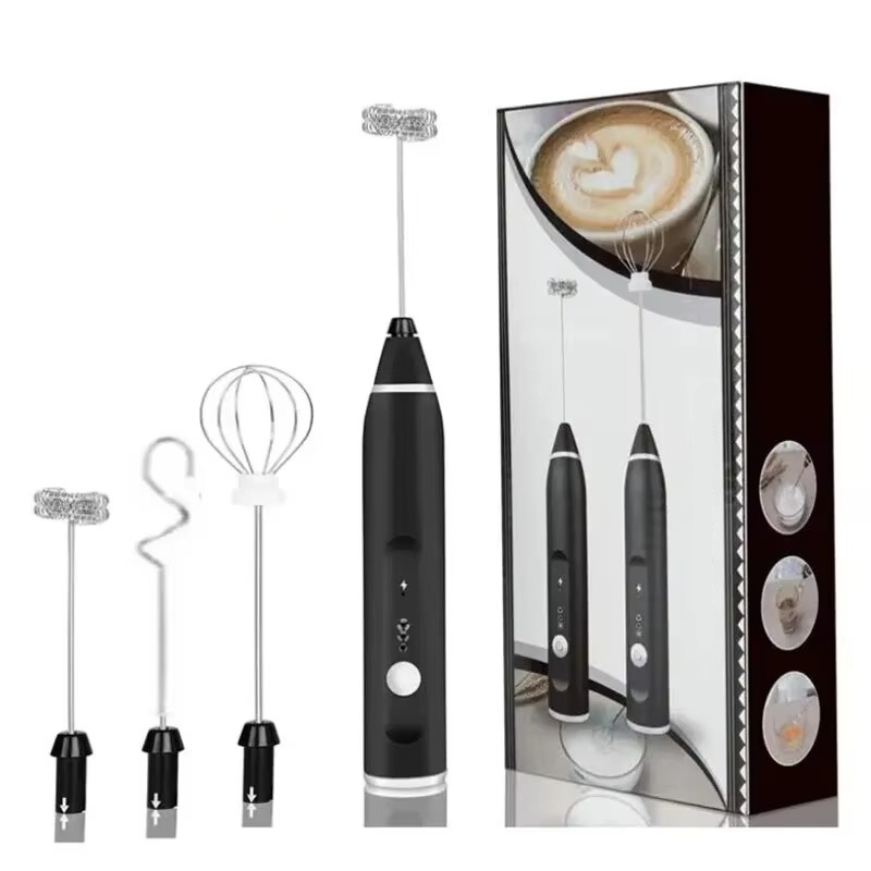 BowLift | Portable USB Electric Milk Frother Handheld Coffee Whisk and Mini Food Blender