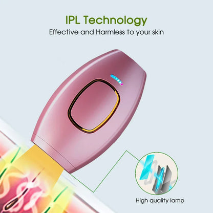 Sandsberg Bikini IPL 500.000 Flash Epilator Impulse Permanent Laser Epilator Painless For Women Hair Removal Home Use Devices