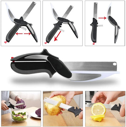 Skanto | 2-in-1 Knife with Cutting Board