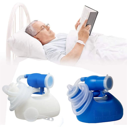 Skanto | Leak-Proof Portable Urinal for Men: 2000 ML Urine Bottle for Home, Camping, Road Trips