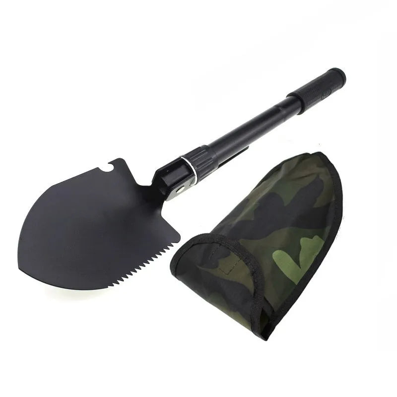 Skanto | Outdoor Multifunctional Engineer Shovel: Military Folding Spade for Camping, Fishing, and Vehicle Use