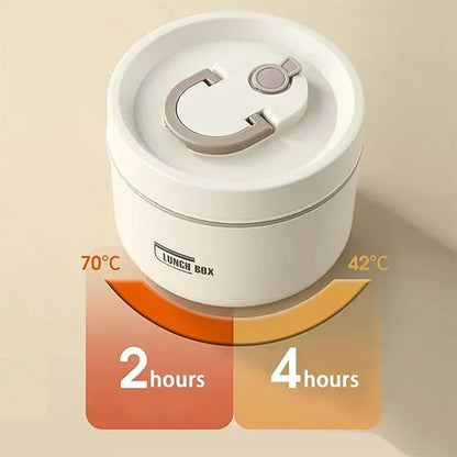 Skanto | Portable Insulated Lunch Container Set – 3 Stackable Thermal Food Storage Boxes for Adults and Kids