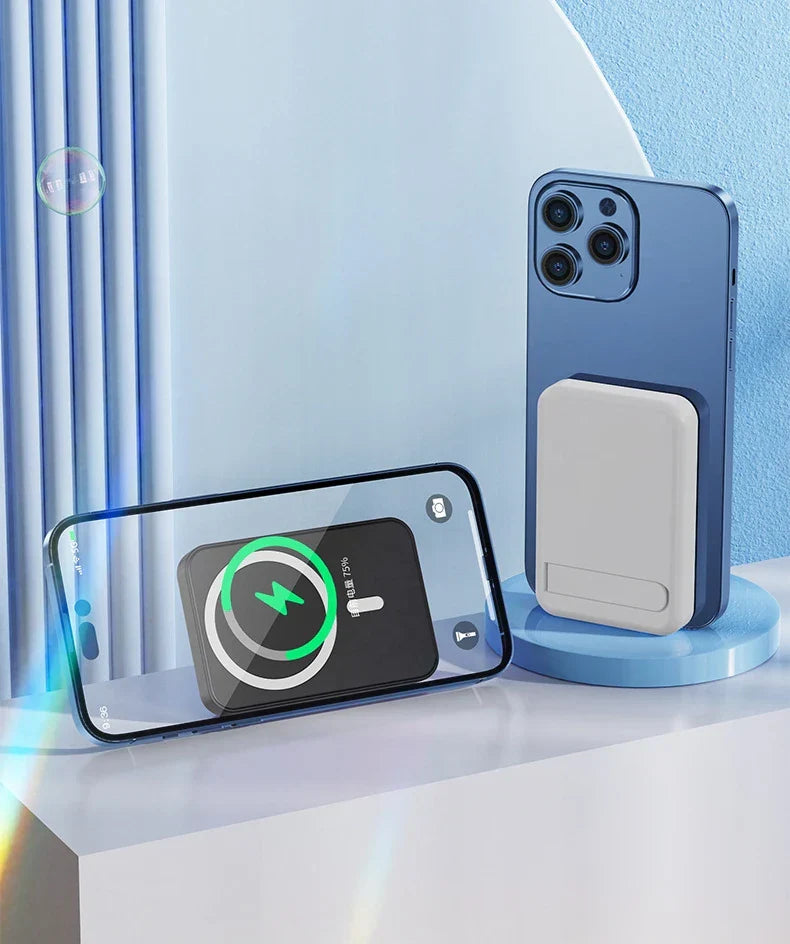 BowLift | Magnetic Wireless Power Bank with Kickstand