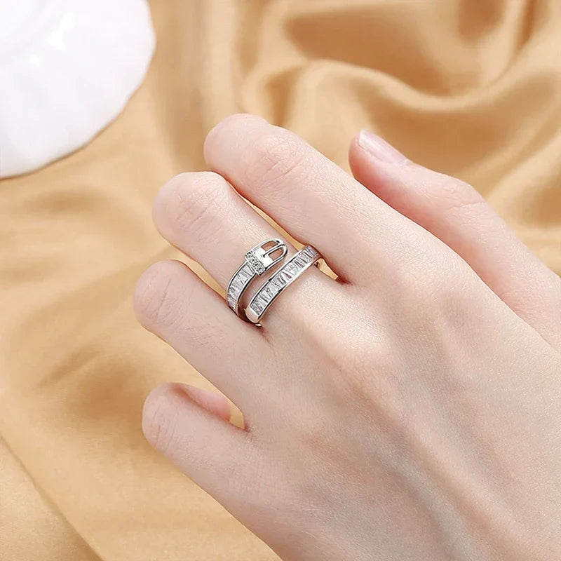 BowLift | Diamond Belt Ring
