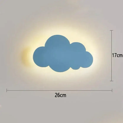 Clouds Appliqué on the Wall