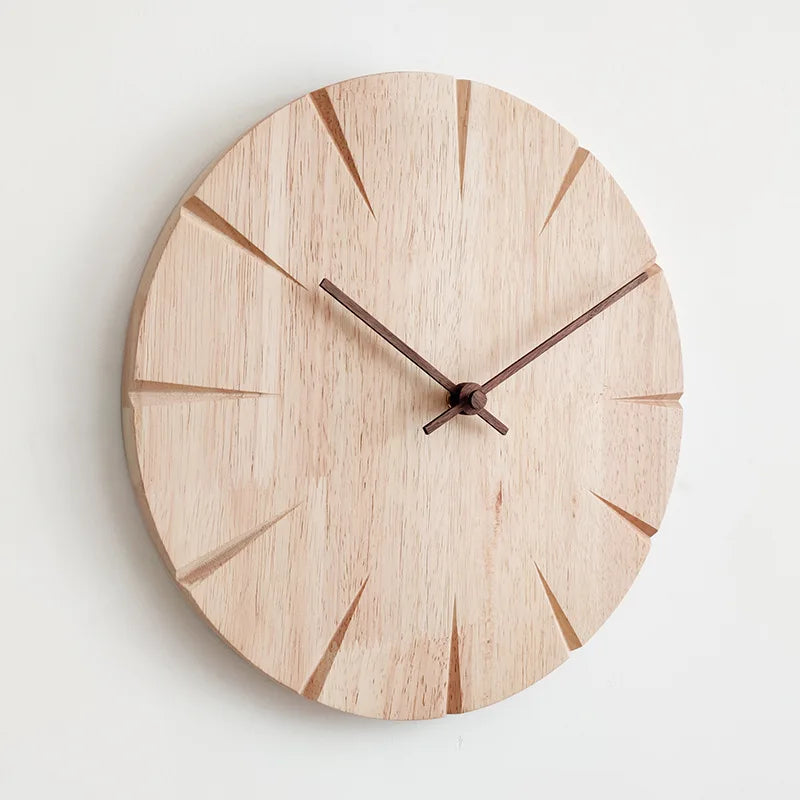 Elegant wall clock in Scandinavian style