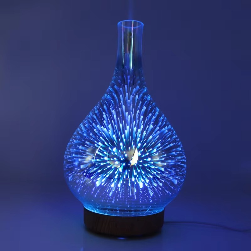 Skanto | Premium 3.3oz Glass Essential Oil Diffuser & Humidifier for Peaceful Interiors