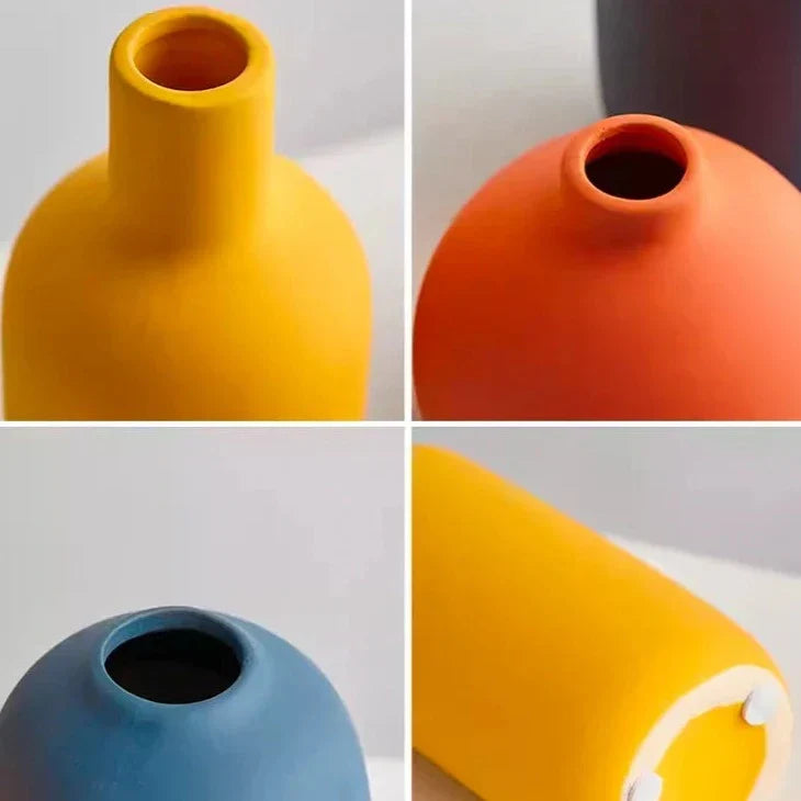 Nordic Ceramic Vase Bowlift