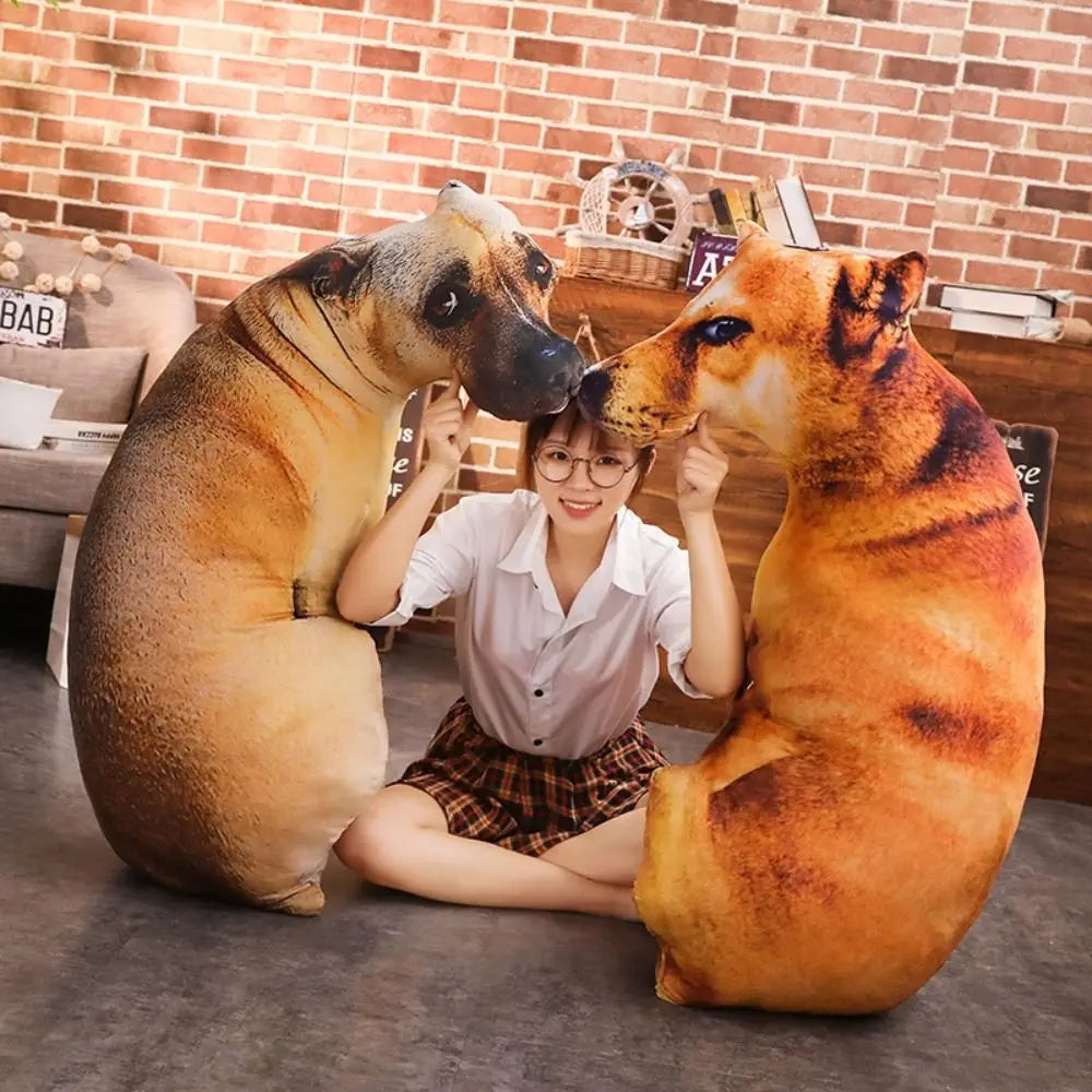 Skanto | Realistic Dog Plush Pillows