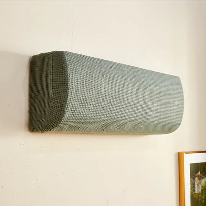 Skanto | Polar Fleece Air Conditioner Cover: Wall-Mounted Dustproof Protection, Easy-Clean Polyester AC Cover for Home Use