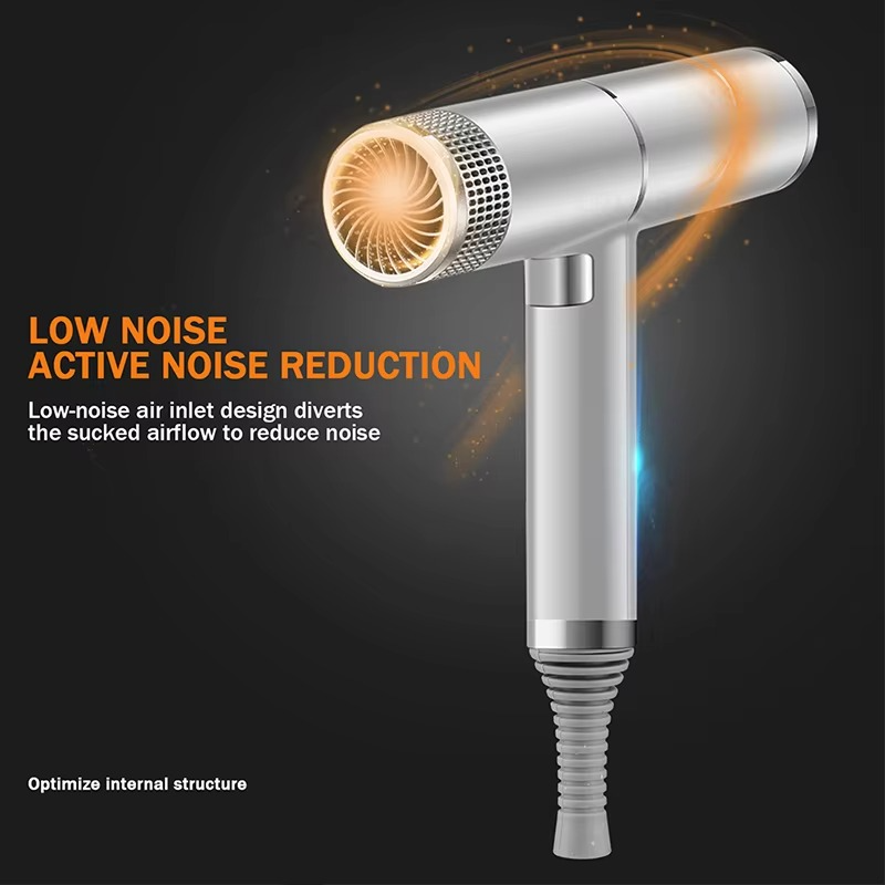 Skanto | Professional High-Power Negative Ion Hair Dryer with Air Nozzle for Home and Salon Use