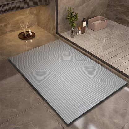 Skanto | Super Absorbent Non-Slip Bath Mat Quick-Drying Shower Rug