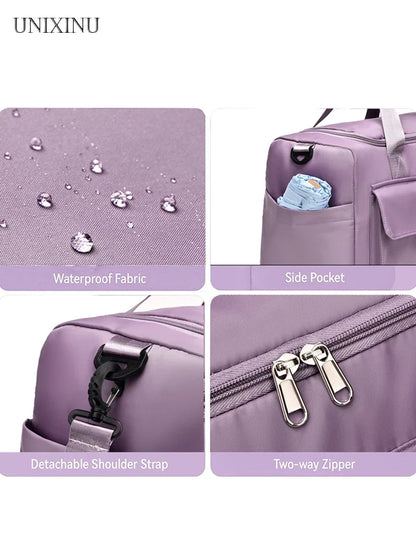 BowLift | Travel Bag Veyora WeekAir | 35 L Capacity | With Shoe Compartment & Wet/Dry Separation | For Air Travel, Sports & Weekend Trips