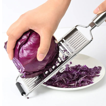 Skanto Stainless Steel Grater | Portable Handheld Vegetable Slicer | Easy-Clean Multifunctional Kitchen Tool