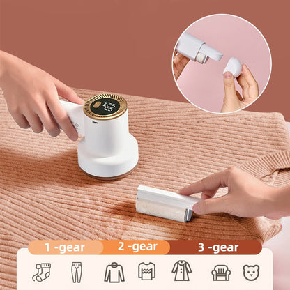 Skanto | 2-in-1 Digital Electric Fabric Lint Remover
