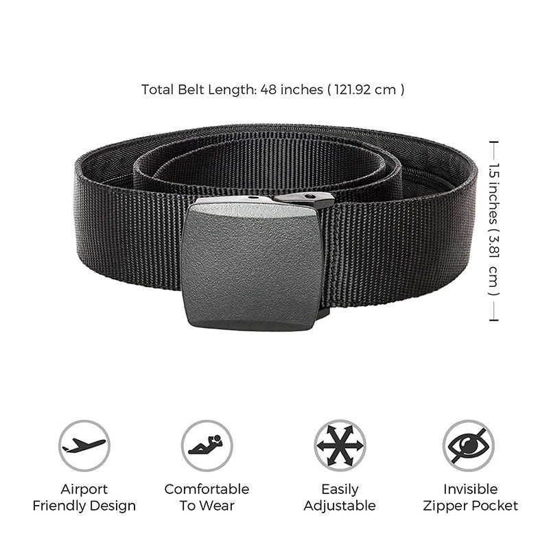 BowLift | Anti-Theft Hidden Wallet Travel Belt